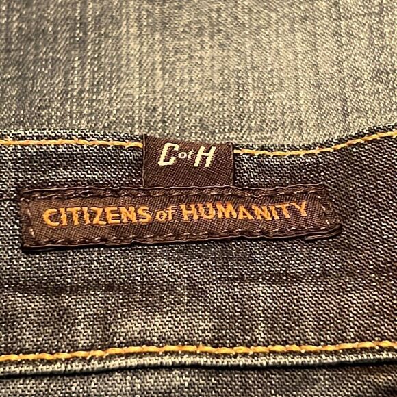 Citizens of Humanity Hutton Jeans 28 Medium Rise Wide Leg - Picture 5 of 13